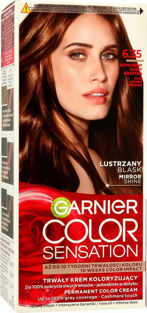 GARNIER Color Sensation Haarfärbemittel 6.35 Chic Light Chestnut