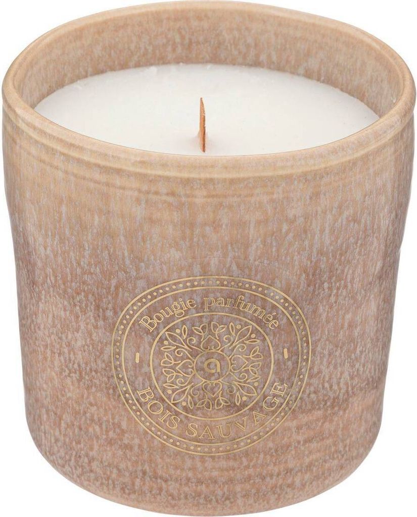 Duftkerze marco 350g keramiktopf wildholz - Atmosphera créateur d'intérieur