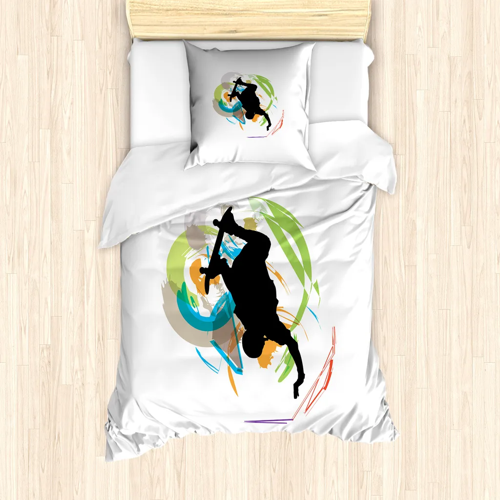 Set Letto Singolo ABAKUHAUS Skating Teen - Microfibra Anallergica