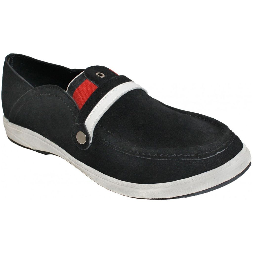 Sneaker lederschuhe turnschuhe aus Wildleder Schwarz, Schuhgröße:46