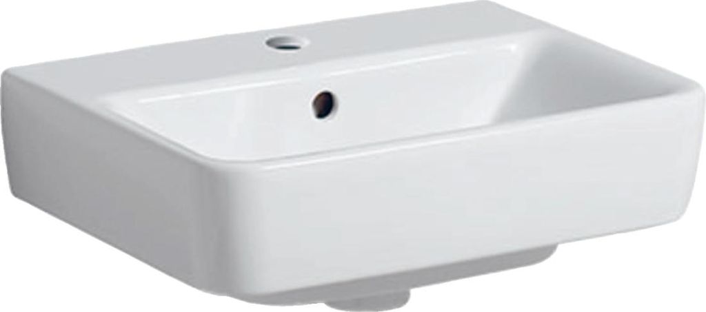 Geberit Renova Plan, lave-mains, 45x34 cm, 1 trou pour Image du produit 