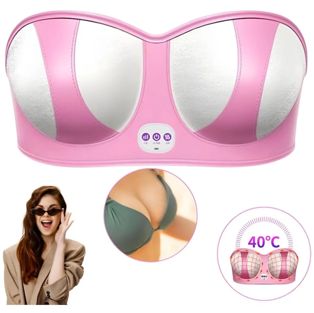 Appareil contre l'affaissement des seins avec massage actif et chaleur