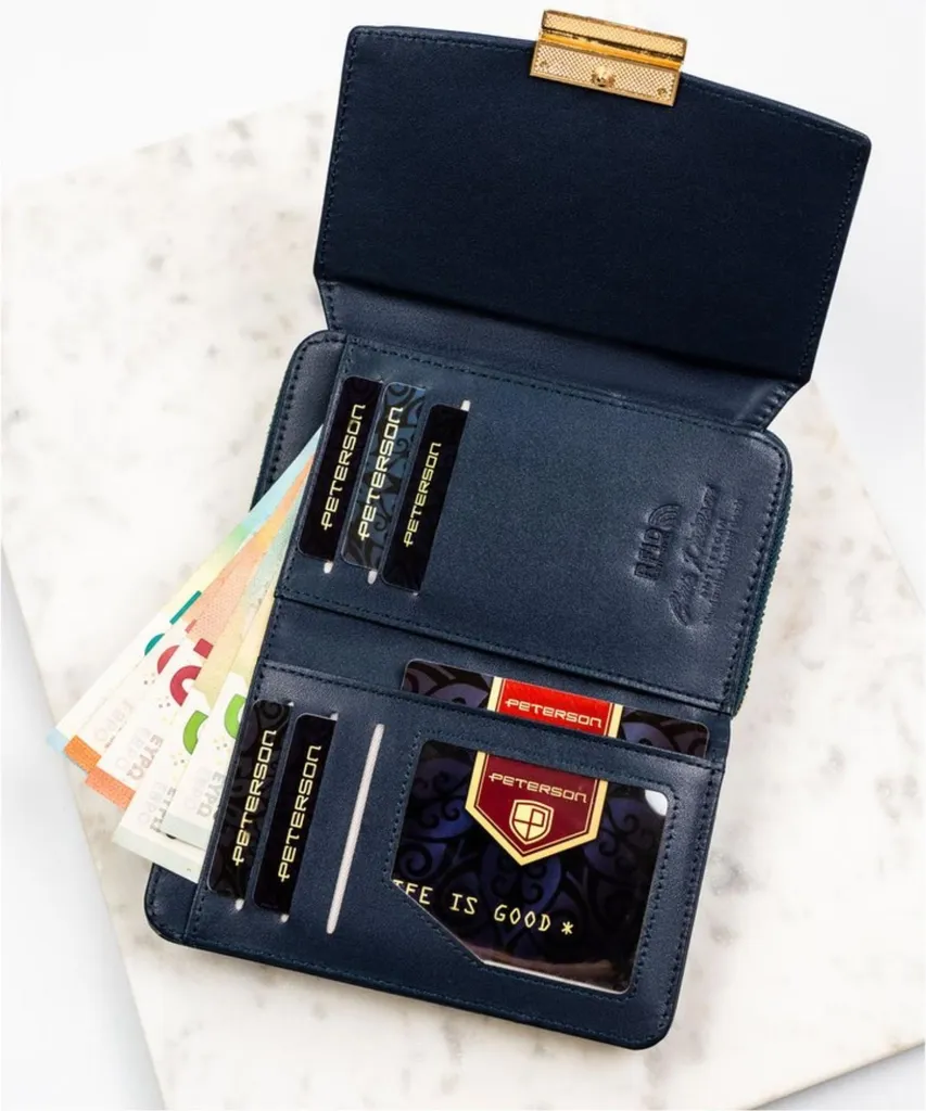 Petit portefeuille Peterson rovicky307340 compact avec range-cartes