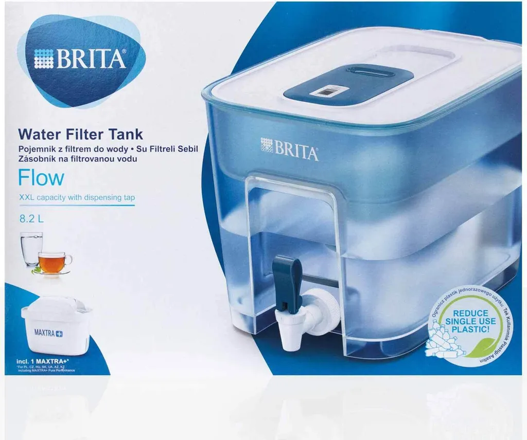 Risparmia Subito con Brita Flow XXL 8,2l | Sistema Filtro Maxtra+