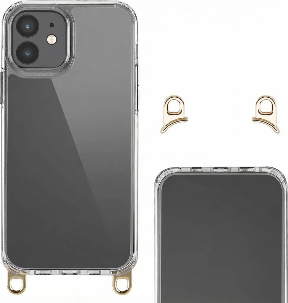 Cover Selencia iPhone 12 Pro Trasparente con Ganci Rimovibili - Shop