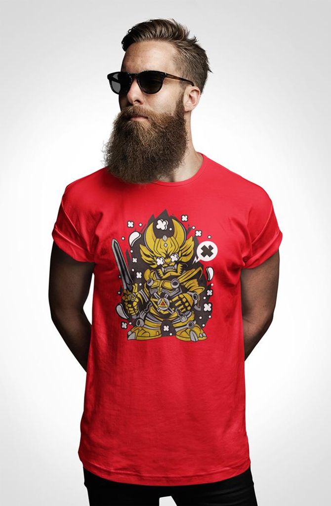 D&B Uni Polo PC00044 Garo Rot-Größe L