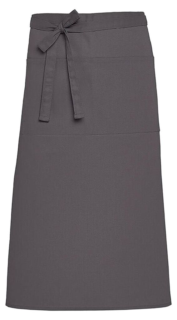 SG Accessories Bistro - Schürze "Rome", recyceltes Material FK1646 (Einheitsgröße) (Grau)