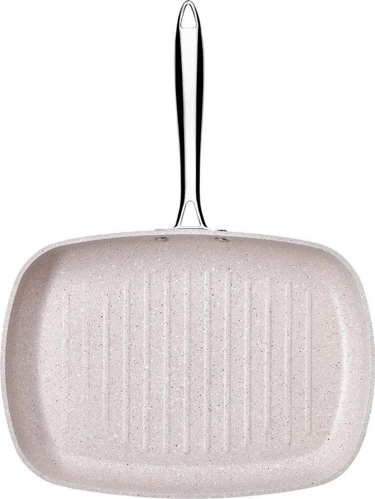 Korkmaz Granita Grillpfanne - 35 x 25 cm - 5-fach Beschichtung & Kratzfest