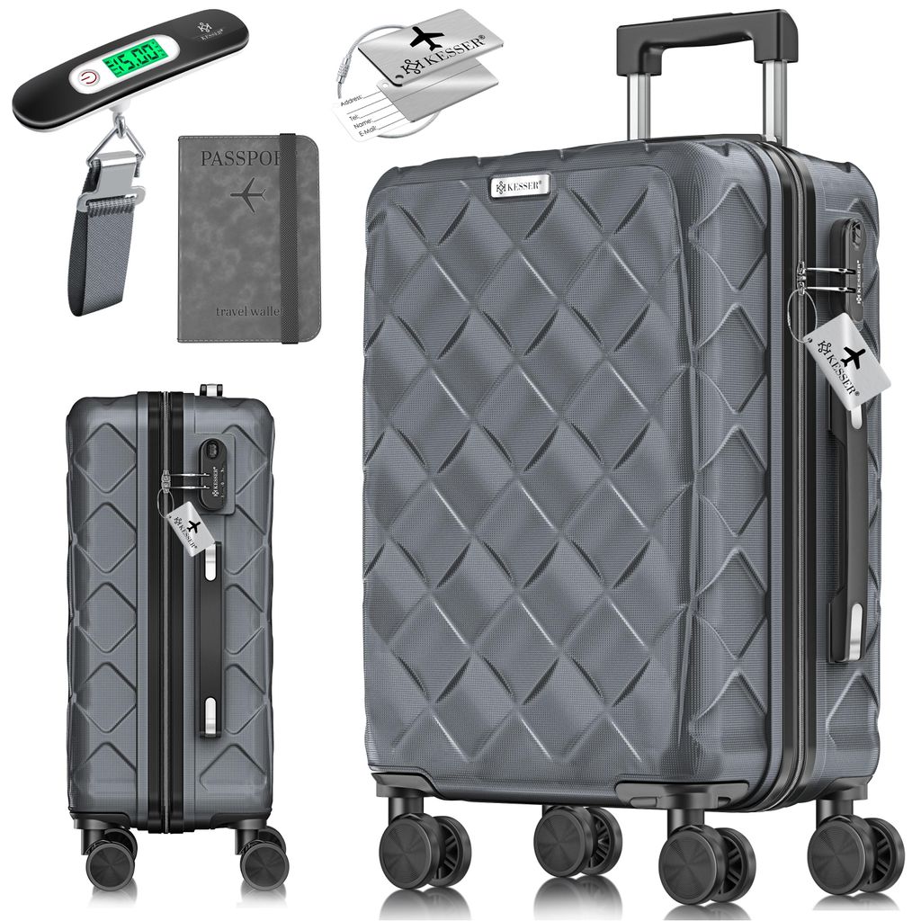 KESSER® Reisekoffer | Koffer ABS Hartschalenkoffer mit Produktbild 