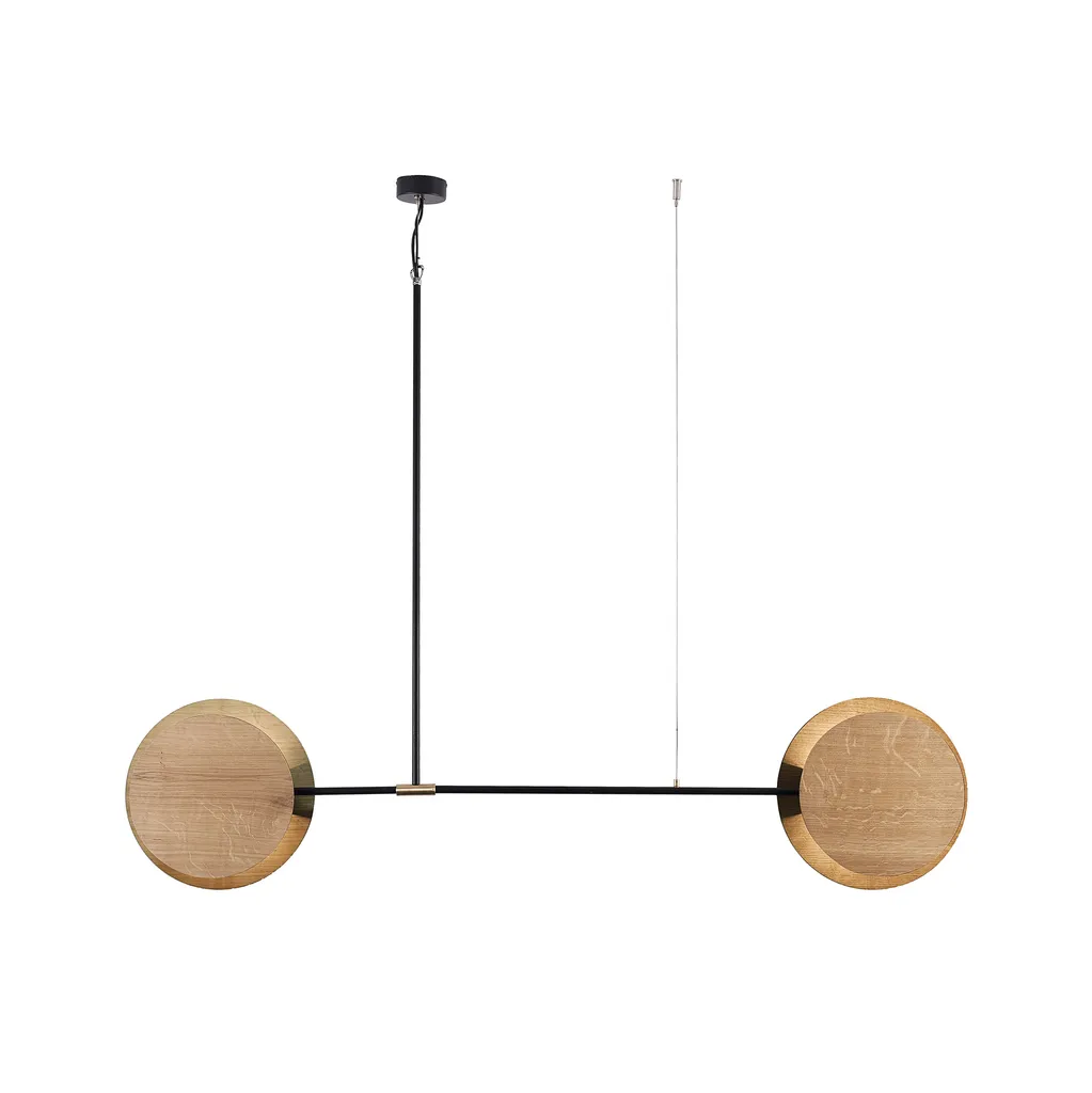 Luminaire minimaliste en acier noir MINIMAL II 9375 style industriel