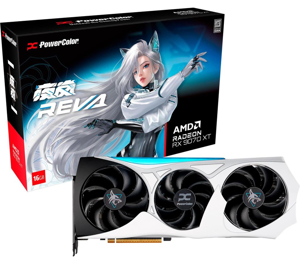 graphics card PowerColor Hell. RX9070XT 16G-L/OC/REVA Immagine del prodotto 