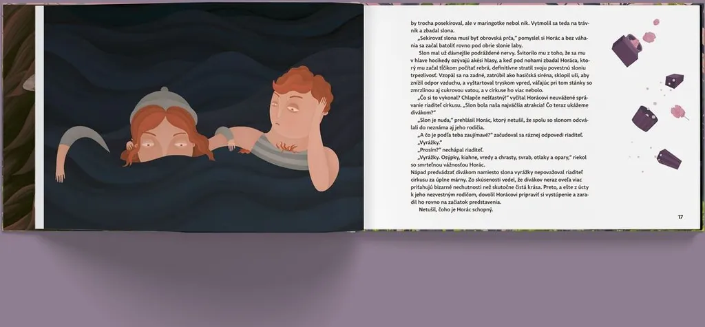 Livre de contes Emil z hôr de Juraj Raýman, album illustré jeunesse