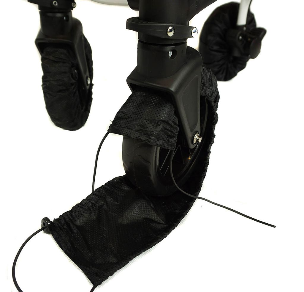 Reifenschutz für Kinderwagenräder, 1 Stück, Schwarz, Produktbild 4