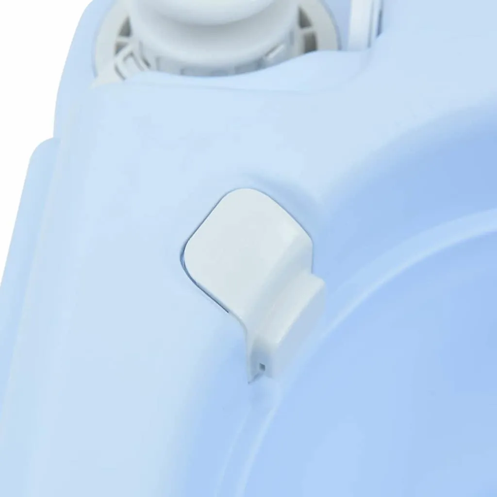 Toilettes de camping ergonomiques bleues - Structure robuste 42 cm
