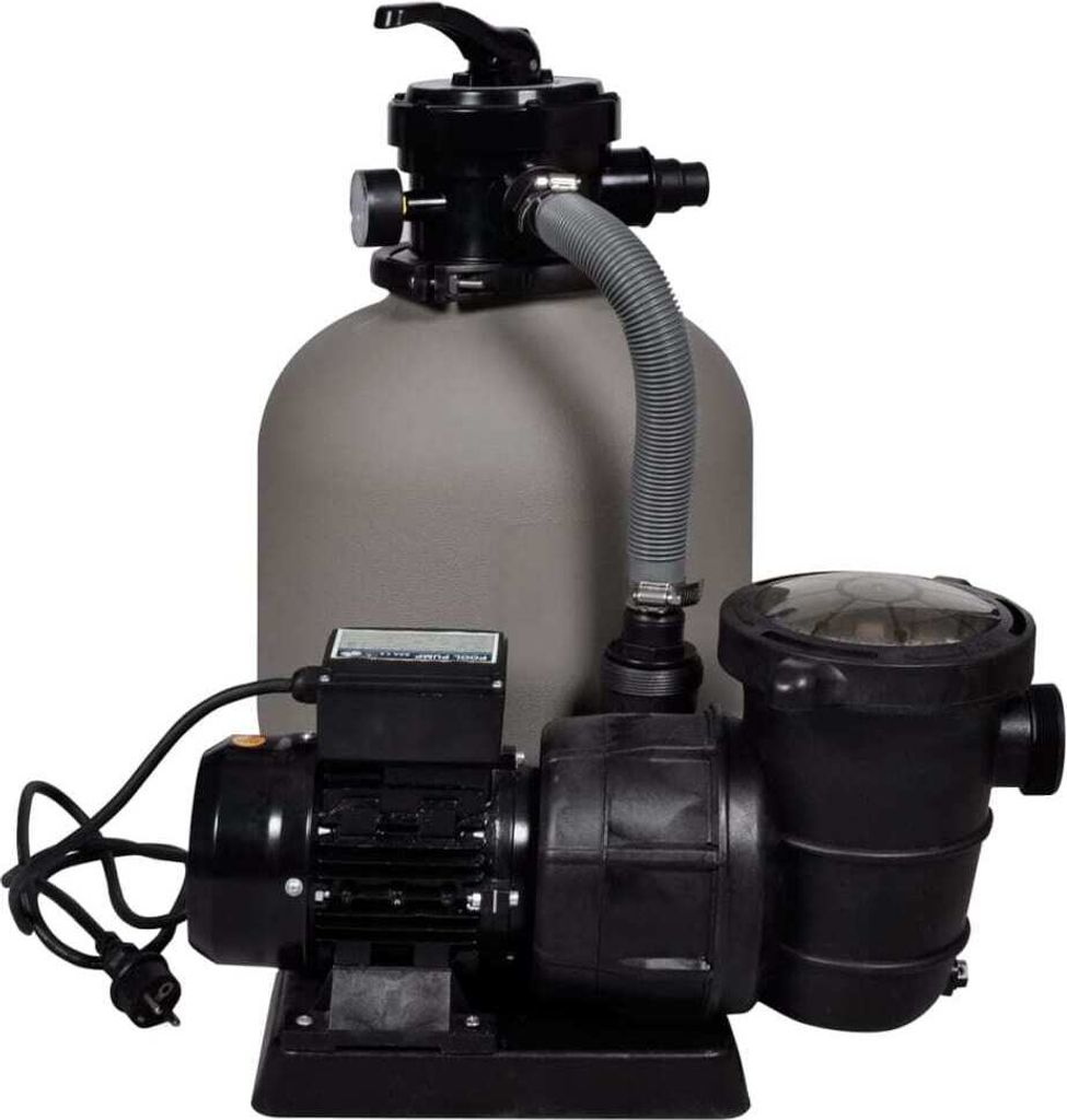 vidaXL Pompa per filtri a sabbia 600 W 17.000 l/h Immagine del prodotto 