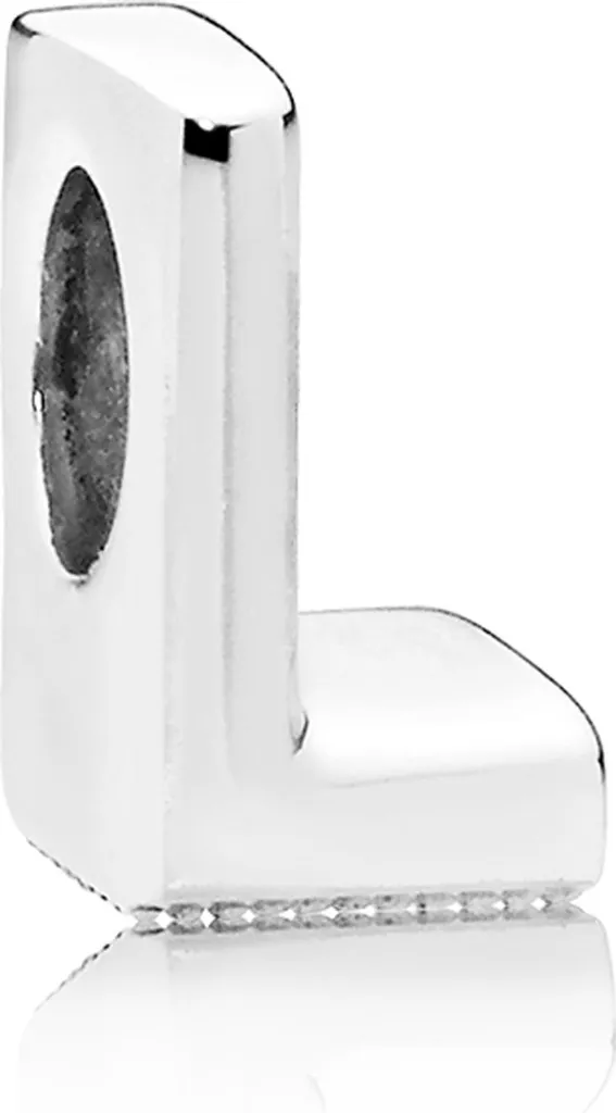 Initiales Personnalisées : Pendentif Pandora Lettre L Argent 797466 Authentique