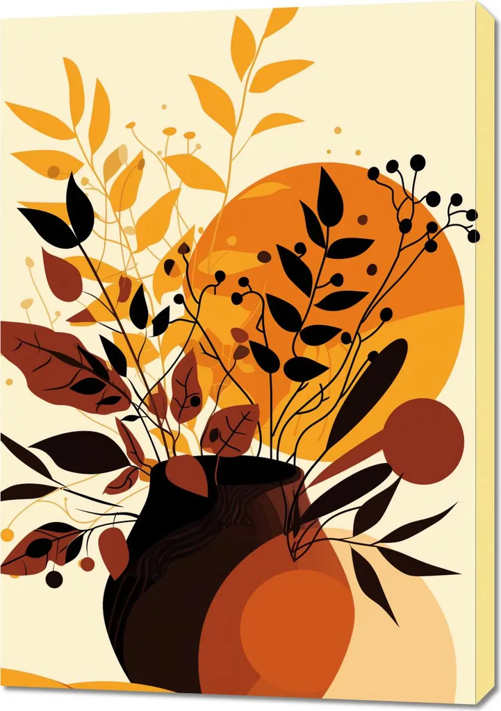 Decorazione Parete Bouquet di Frutta 70x100 - Quadro Moderno Cucina