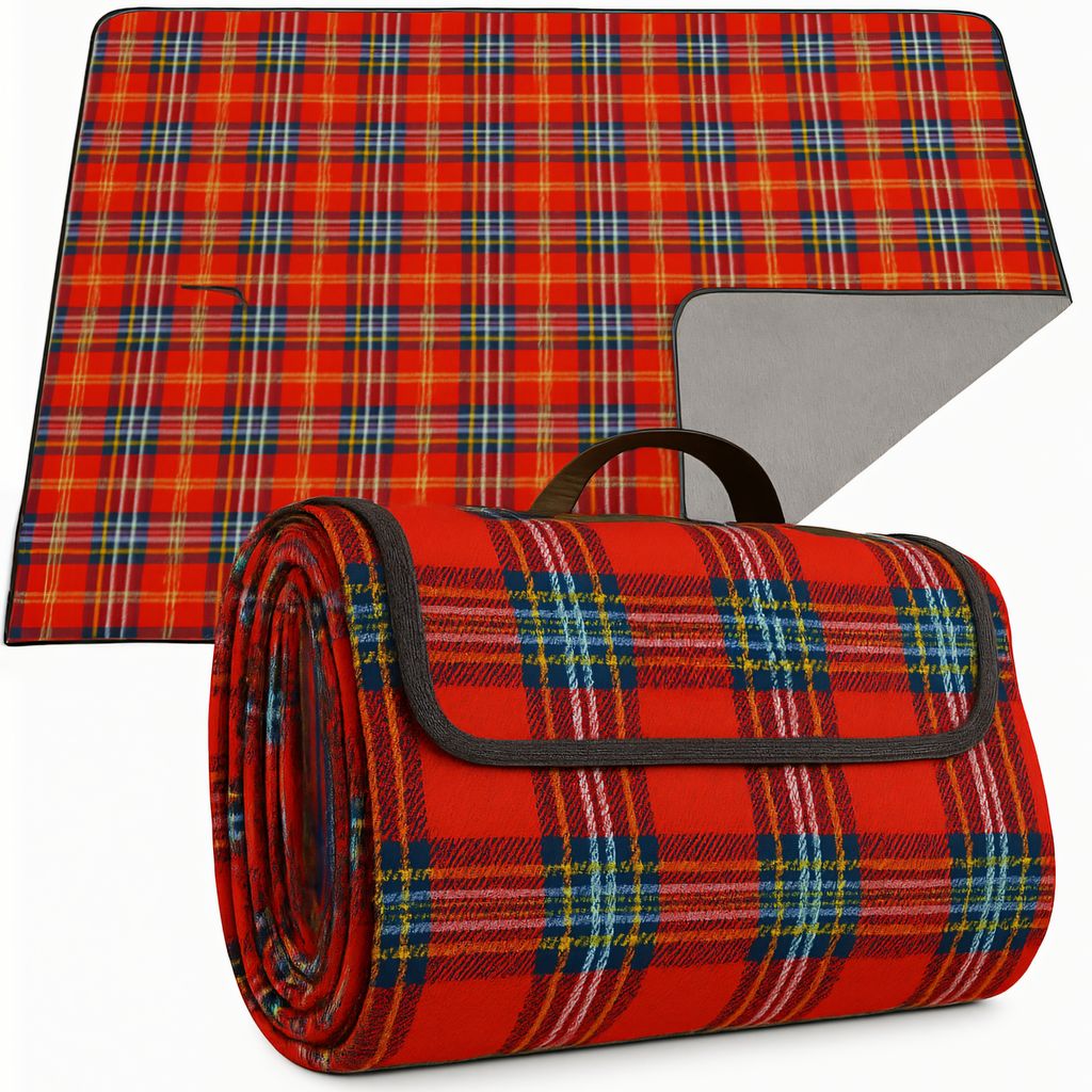 Picknickdecke 180x150cm Wasserdicht und Isoliert Reisedecke Produktbild 