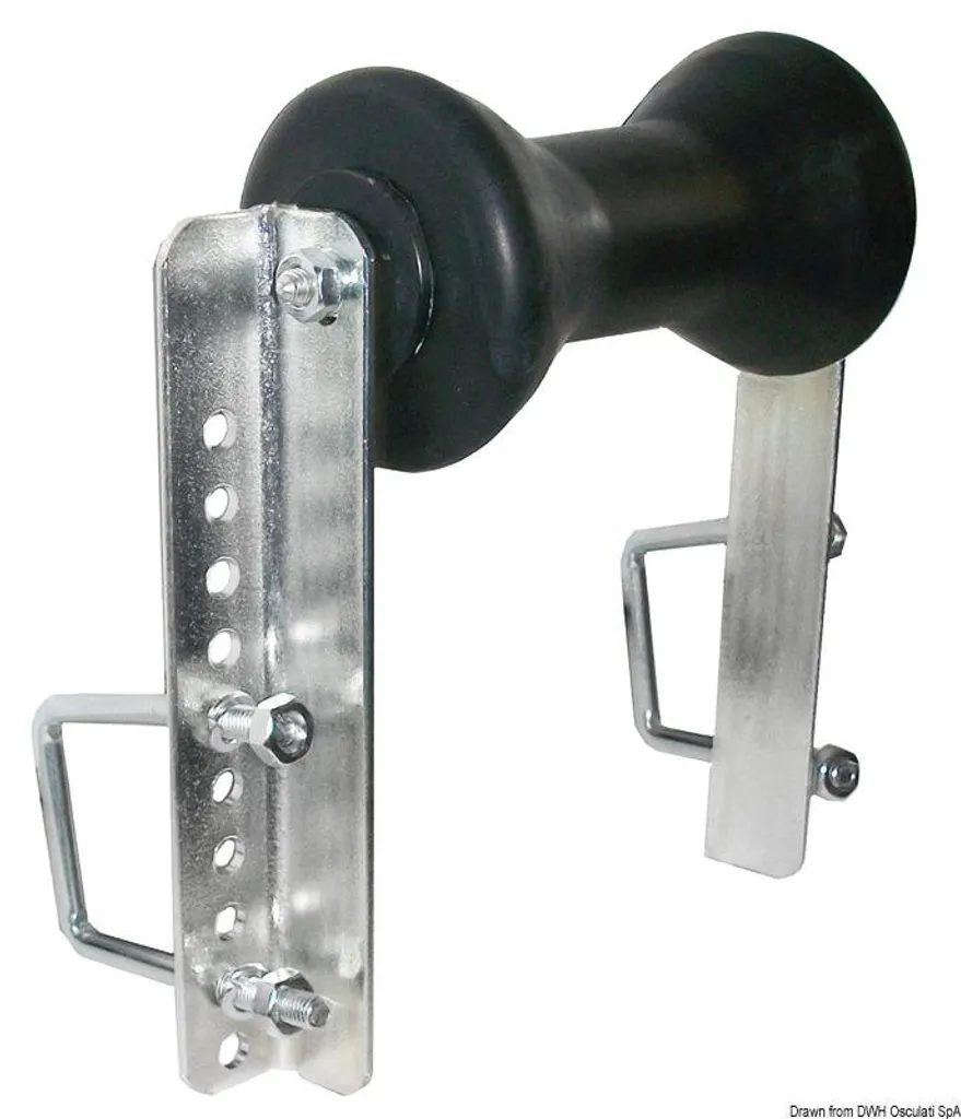 Rouleau central renforcé pour remorque : fini les chocs sur la coque inox