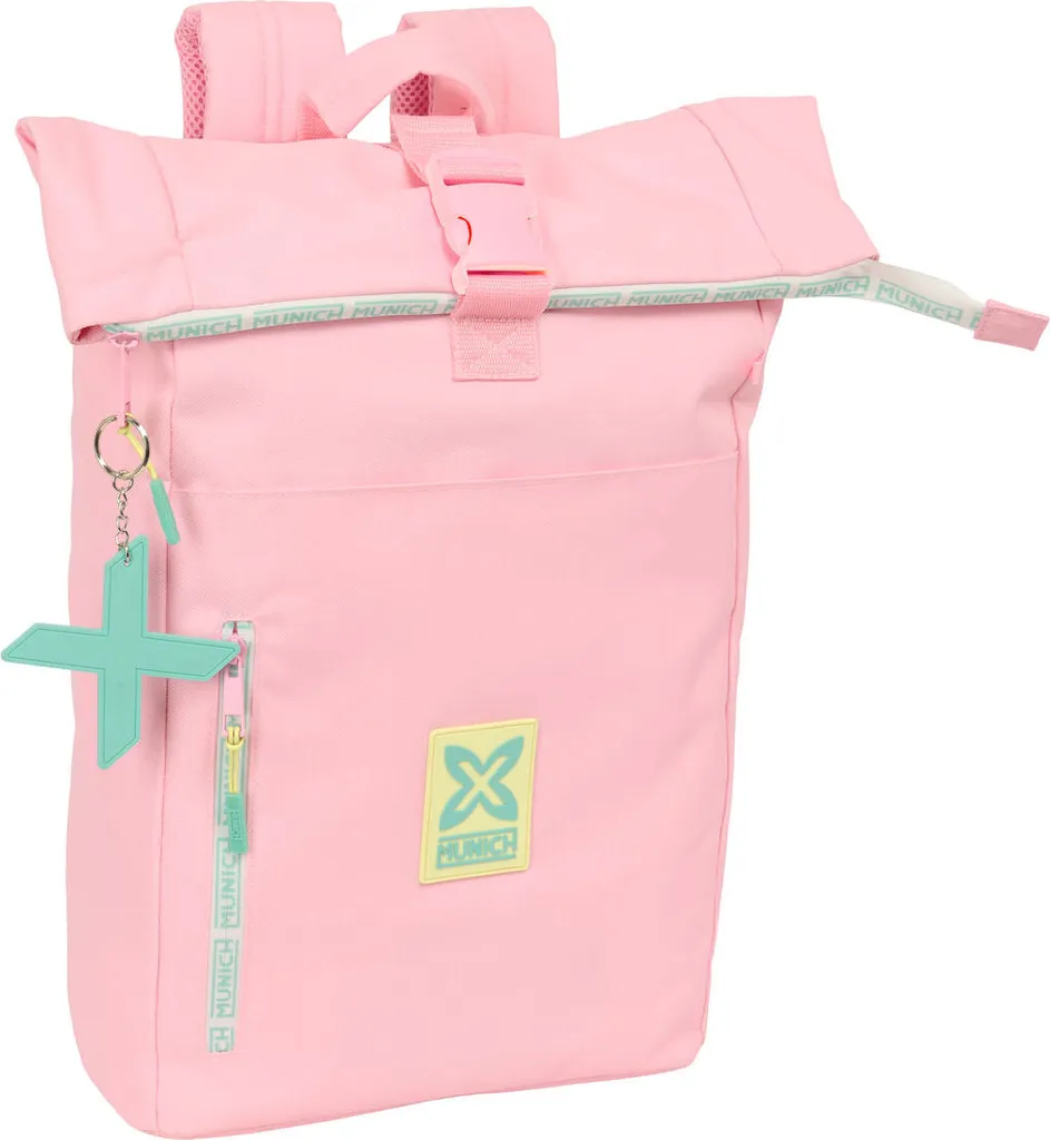 Zaino scuola Munich Candy Pink 28 x 42 x 13 cm