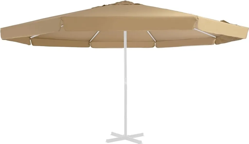 Réparer un Parasol 515 cm : Housse de Rechange Taupe Maison Exclusive