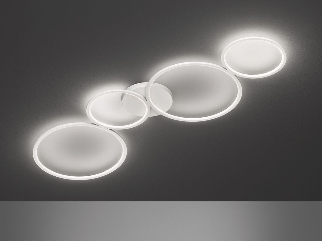 TRIO LED-Deckenleuchte anb 37W Rondo 3000K A 3300lm ws