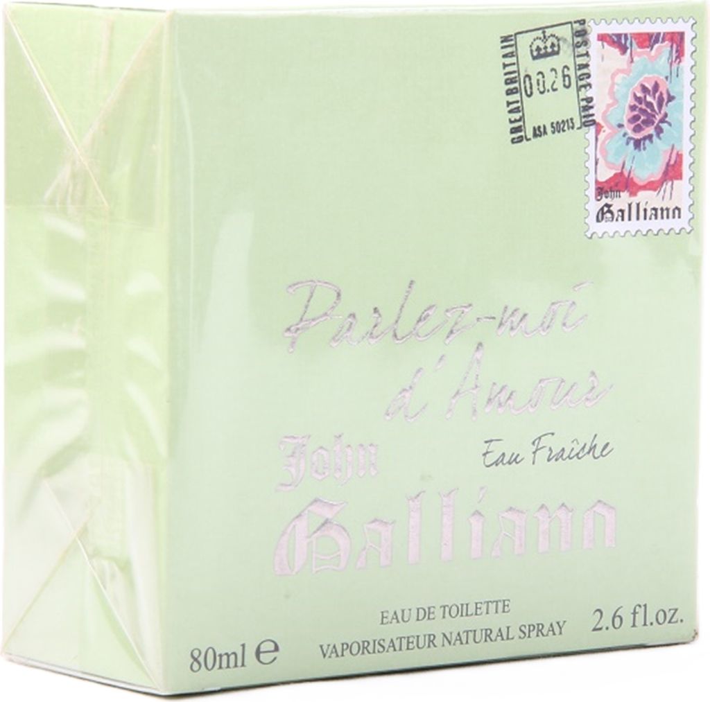 John Galliano PARLEZ MOI D'AMOUR Eau Fraiche Eau de Toilette 80ml