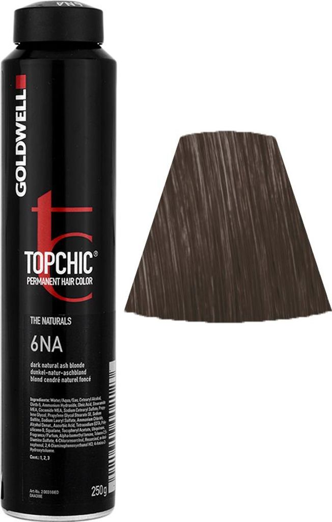 Goldwell Topchic The Naturals, Braun, 6NA, Dark Natural Ash Produktbild 