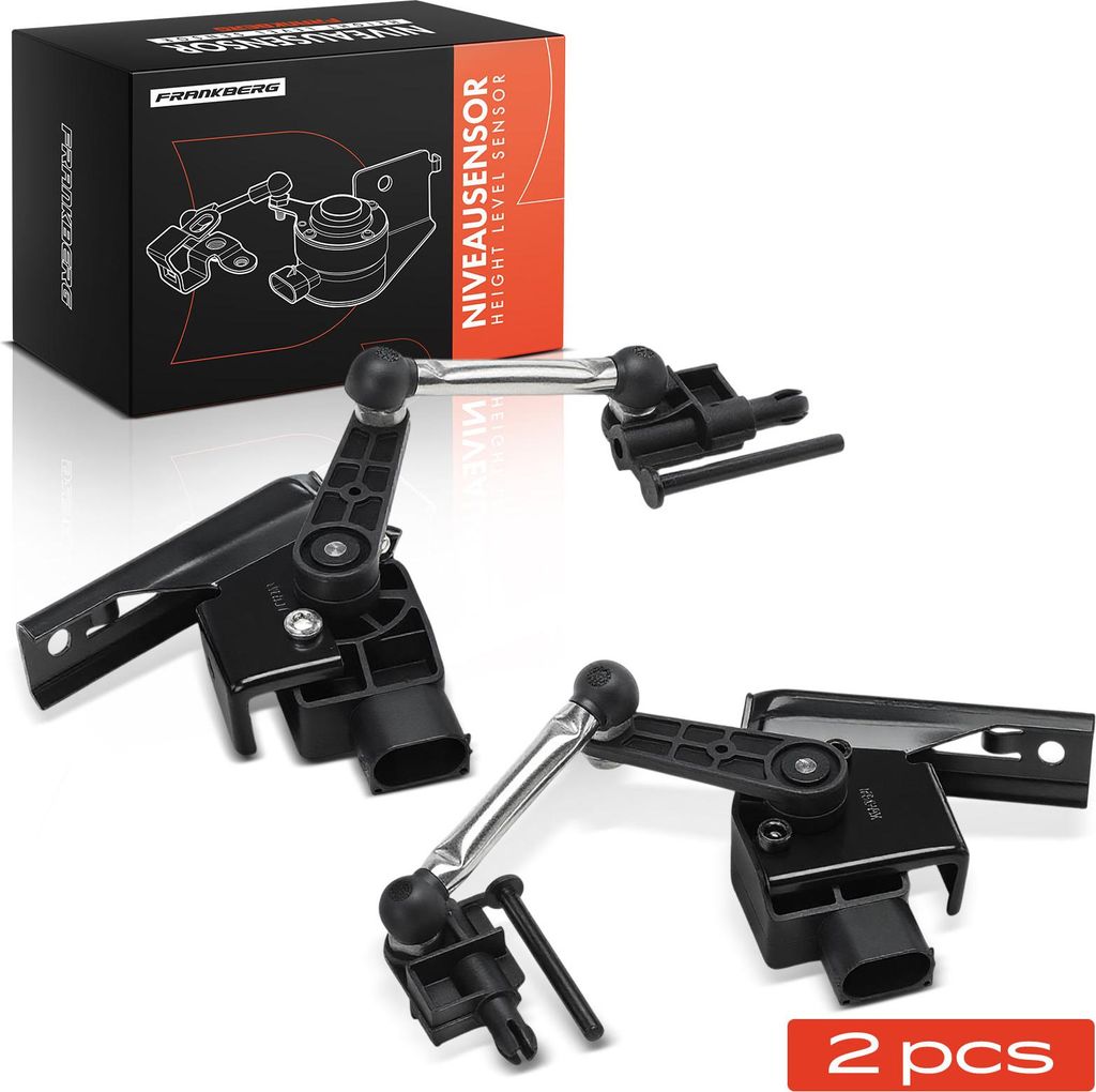 Frankberg 2x Sensor Luftfederungsniveau Vorne Links Rechts für Porsche Panamera 3.0L 3.6L 4.8L 2009-2016