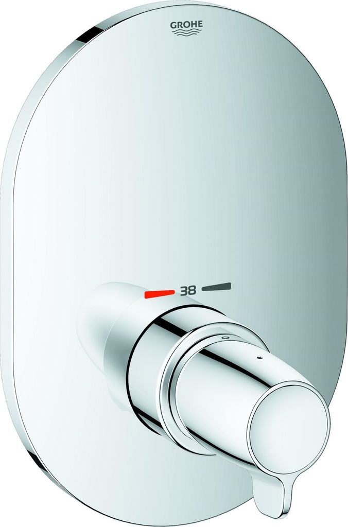 Grohe Thermostat-Zentralbatterie GROHTHERM SPECIAL Fertigmontageset, ohne Unterputz-Einbaukörper chrom