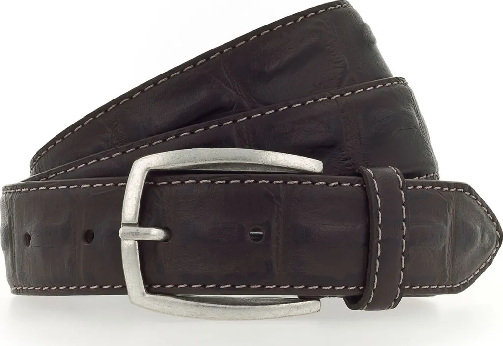 Cintura Vanzetti 35mm Pelle Marrone Scuro W105 | Business Uomo
