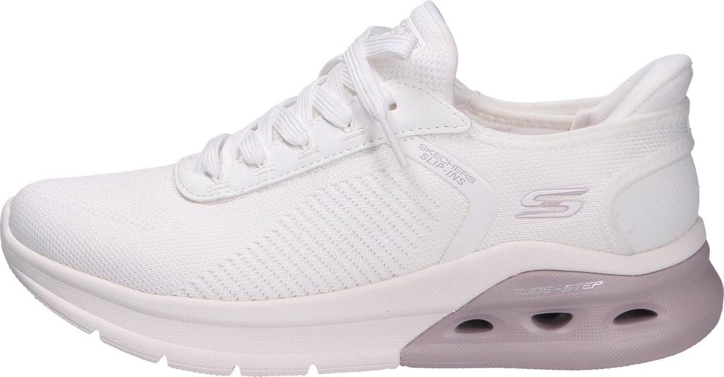 Skechers Sportliche Slipper Damen 736B6563686572735F313137363338 Weiß 42 EU