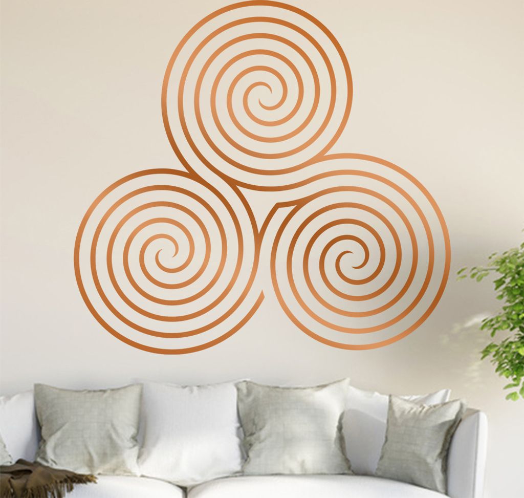 Irrgarten III Wandtattoo in 6 Größen - Wandaufkleber Wall Sticker - Dekoration, Küche, Wohnzimmer, Schlafzimmer, Badezimmer