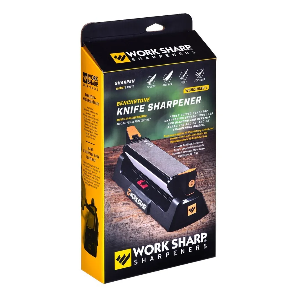 Affilacoltelli Work Sharp Kitchen Edge - Diamante e Ceramica per Cucina - 3