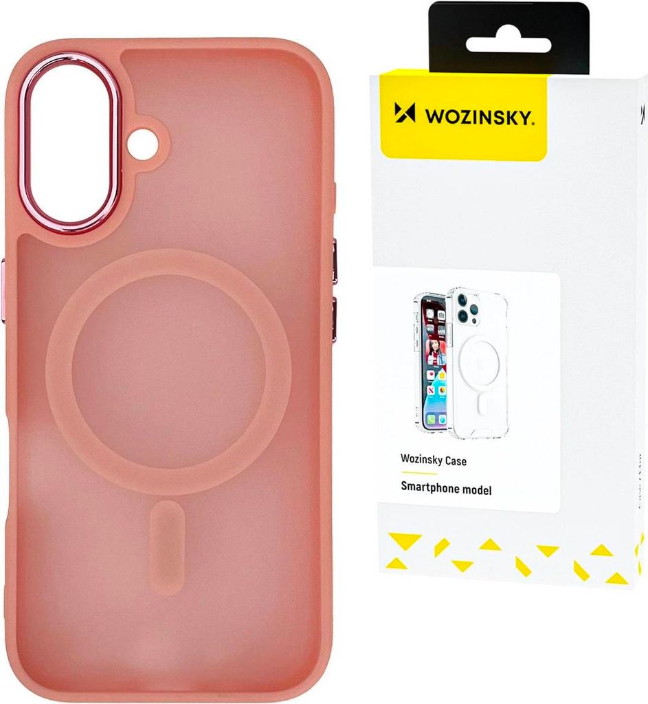 Wozinsky Fashion Case Mit Magsafe Für Samsung Galaxy S24 Fe - Pink