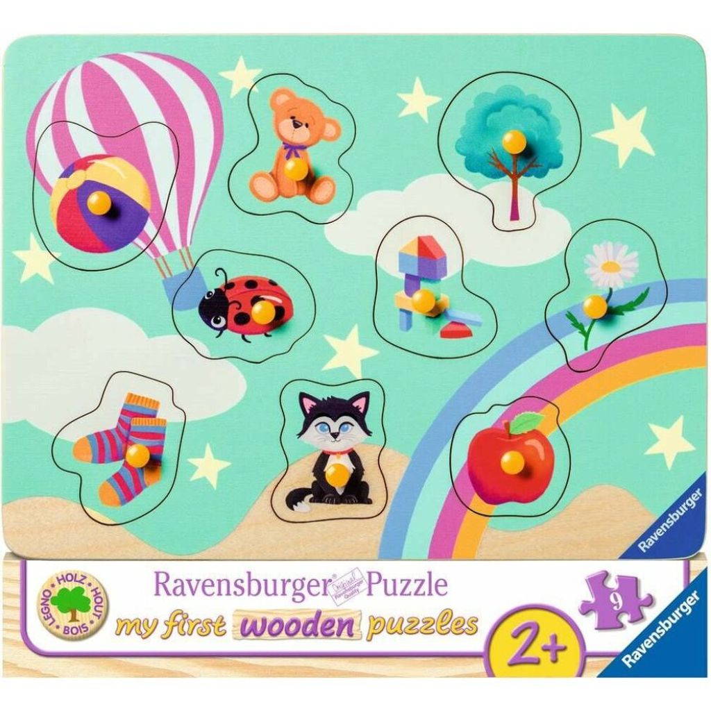 Ravensburger Meine ersten Dinge 03144 - 9-teiliges Puzzle für Kinder ab 2 Jahre, 18 x 24 cm
