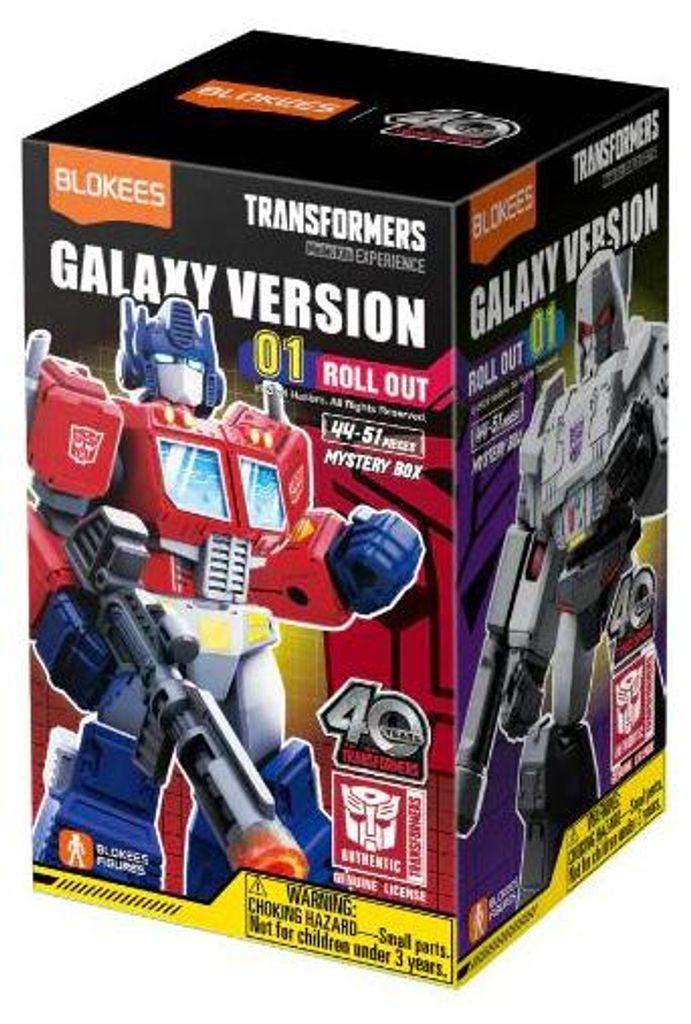 Figurina Costruibile Blokees Transformers Galaxy Version 01 Immagine del prodotto 