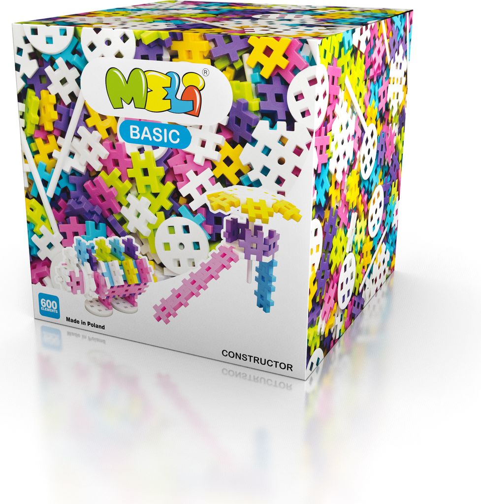 Meli Constructor Pink 600 Teile – Kreatives Produktbild 