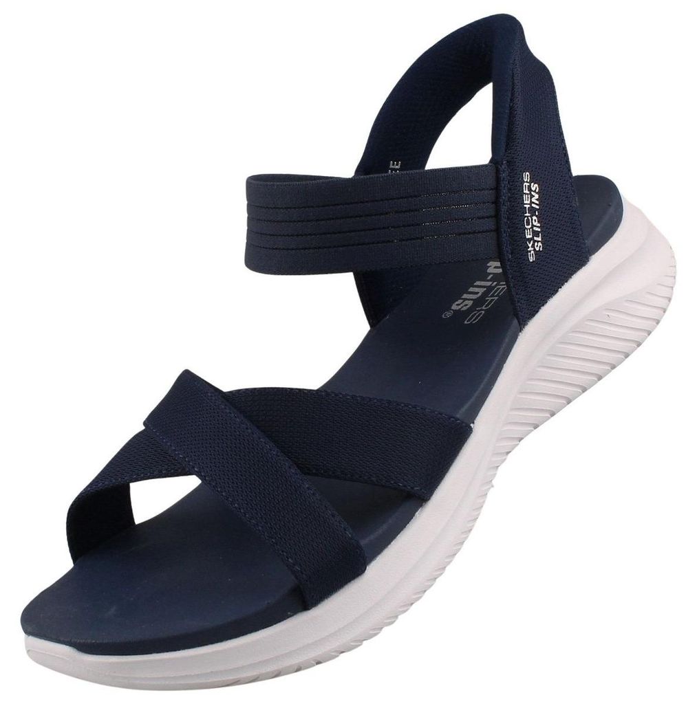 Skechers Slip-Ins: Ultra Flex 3.0 Sandalen Plat - Blauw - Maat 39