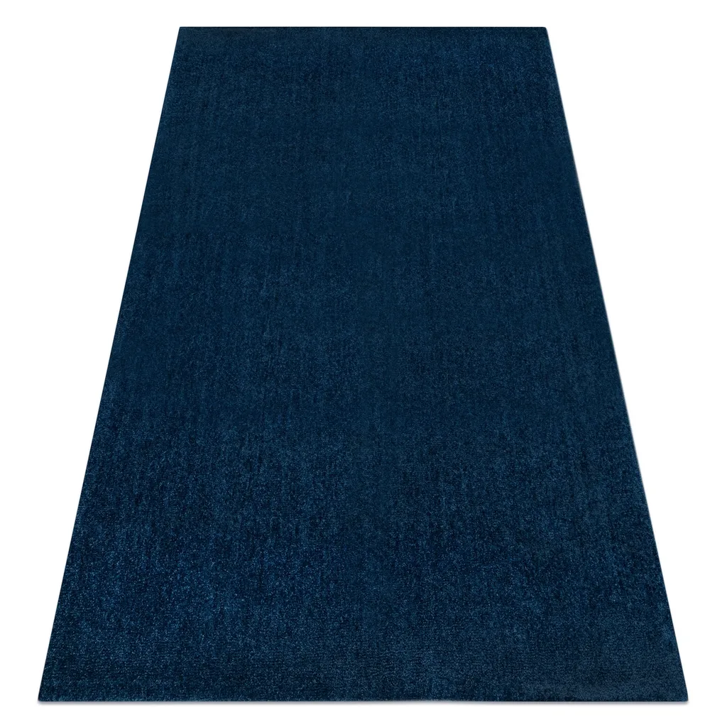 Tapis moderne lavable LATIO 71351090 bleu foncé bleu de 60x115 cm