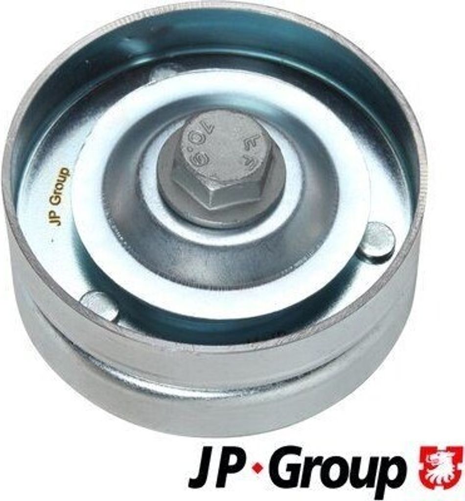 JP GROUP 4118301200 Umlenkrolle Keilrippenriemen passend für PEUGEOT 206 Schrägheck (2A/C) 206 CC (2D) 207 SW (WK) 206 SW (2E/K) 206 Kastenwagen