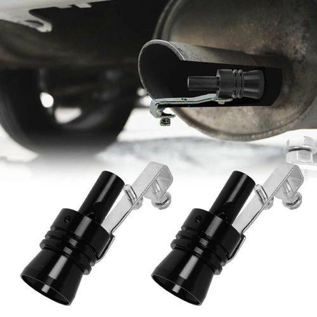 schwarz Auto Turbo Sound Endrohr Auspuff pfeife Turbopfeife Simulator  Whistle XL online kaufen