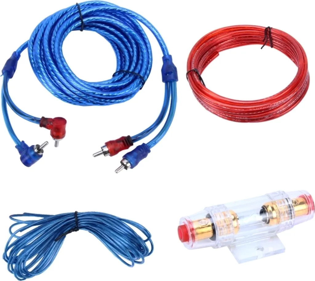 Cavi Audio Auto 1200W YH-128: Kit Installazione Completo RCA