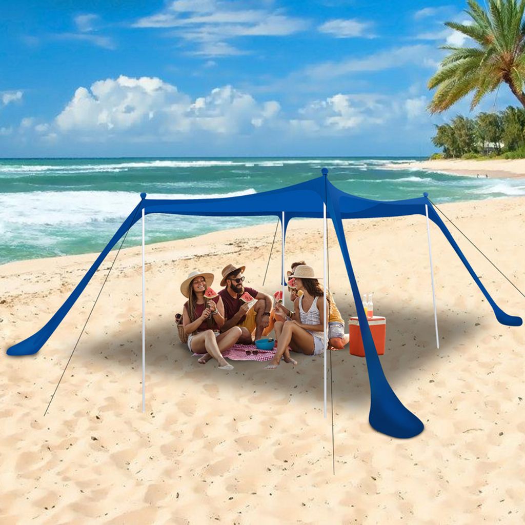 TolleTour Event Pavillon Strandmuschel Außenveranstaltungen Shelter Unterstellzelt 3x3x2m