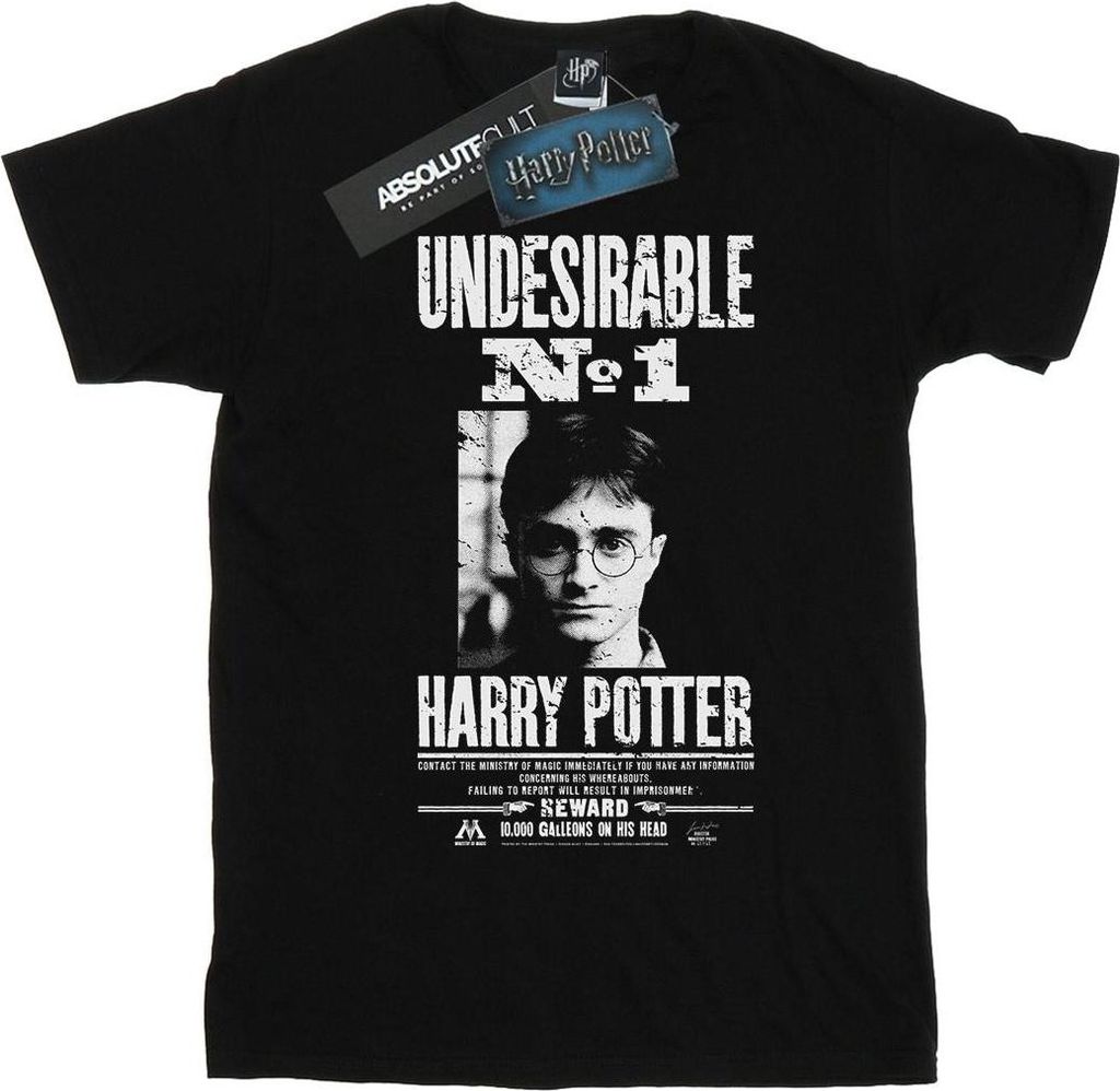 Harry Potter - "Undesirable No. 1" T-Shirt für Damen BI27169 (XL) (Schwarz)