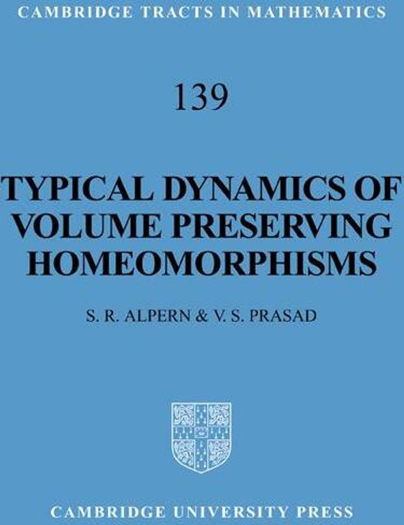 Typical Dynamics of Volume Preserving Homeomorphisms
