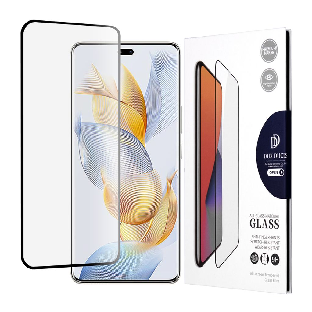 Dux Ducis 10D Gehärtetes Glas für Honor 90 Pro - Schwarz KP27942