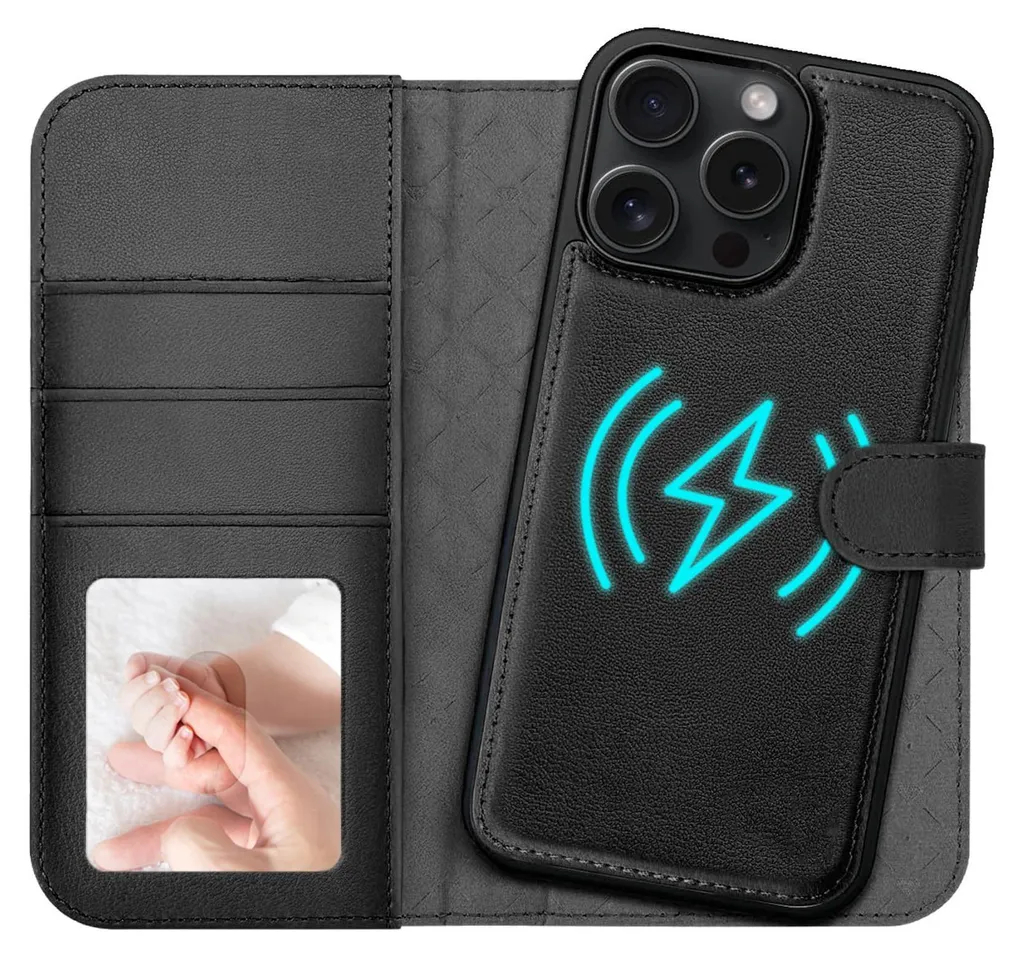 Cover iPhone 15 Pro MagSafe 2-in-1 con Blocco RFID e Antiurto