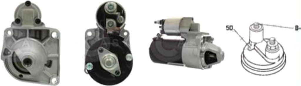CASCO CST10406AS Starter Anlasser 1,10kW für FORD KA (RU8) 12V