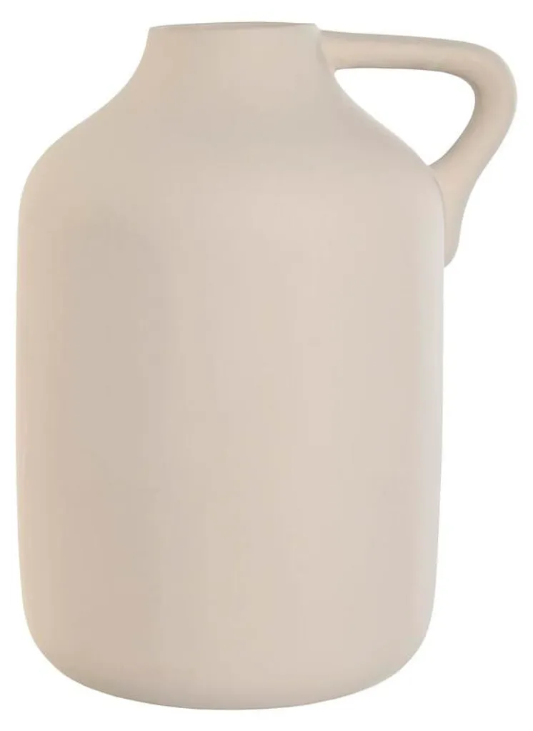 Vase ESPRIT Beige en Faïence 30x40 cm - Objet Déco Style Artisanal